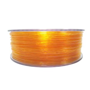 Filament za 3D printer, PET-G, 1.75 mm, 1 kg, prozirna narančasta