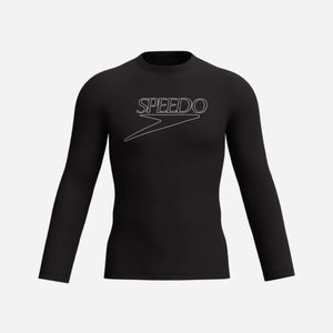 Speedo Muška zaštitna majica za plivanje END+ L-S LOGO RASH GUARD