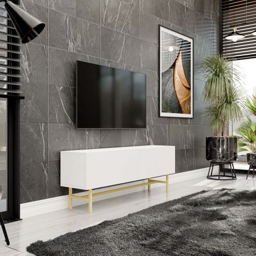 Verde 4022 White TV Stand slika 4