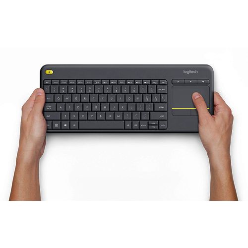 Bežična tipkovnica Logitech K400 Plus s touchpadom, crna (Unifying, SLO gravura) slika 2