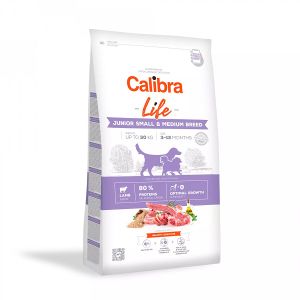 Calibra Dog Life Junior Small & Medium Breed Jagnjetina, hrana za pse 12kg