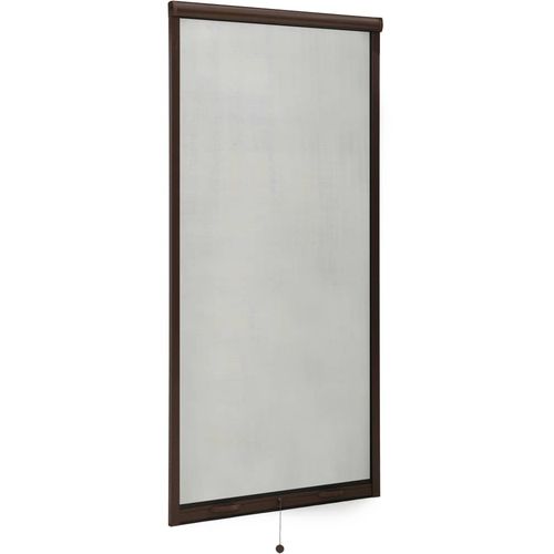 Zaslon protiv insekata za prozore smeđi 60 x 150 cm slika 2