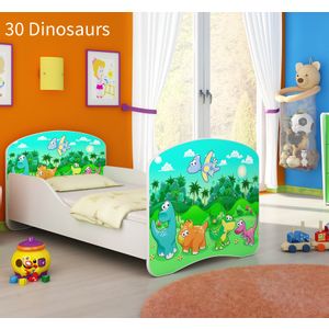 Dječji krevet ACMA s motivom 180x80 cm - 30 Dinosaurs