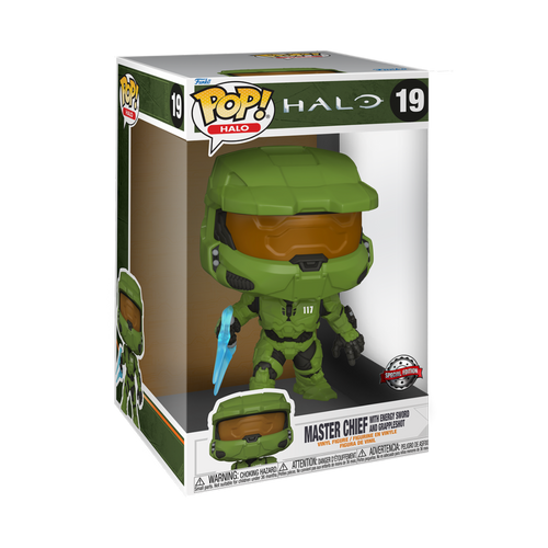 Funko Pop Jumbo: Halo Infinite - Master Chief slika 1