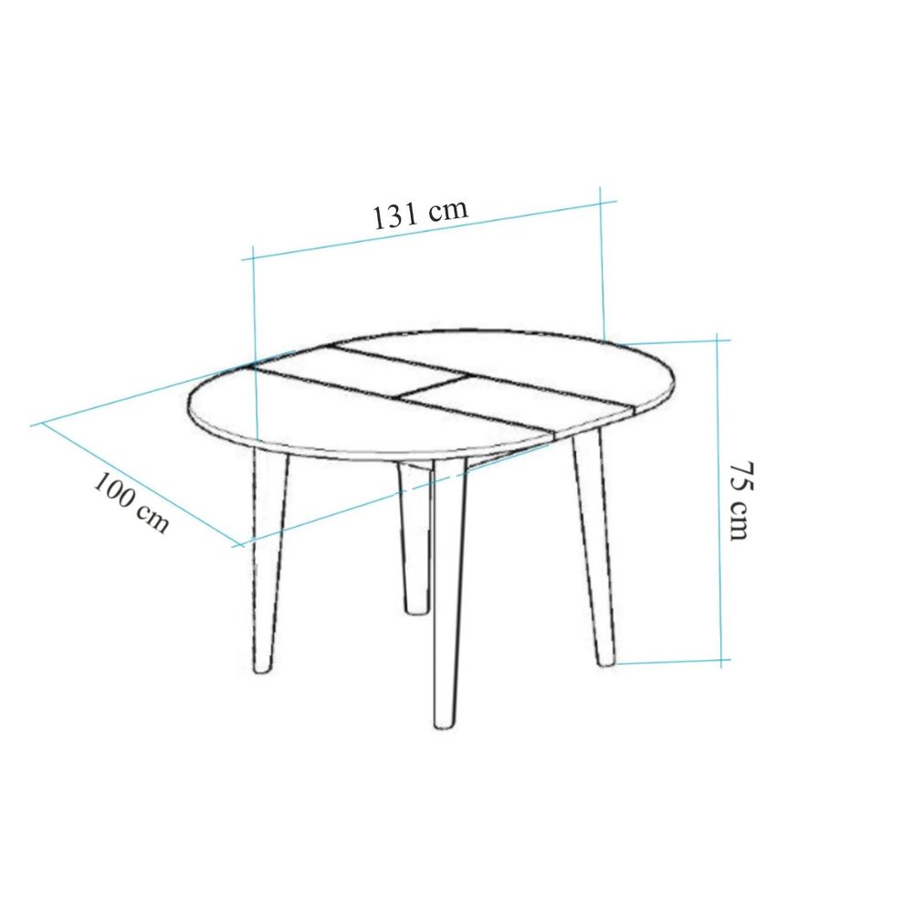 Vina 1005 - Set za Trpezariju od Atlantic Pine (5 Komada) slika 13