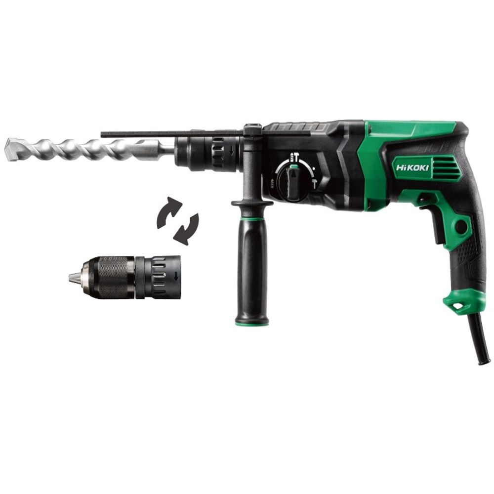 HIKOKI bušaći čekić DH26PMC-WSZ SDS+ 830W slika 1