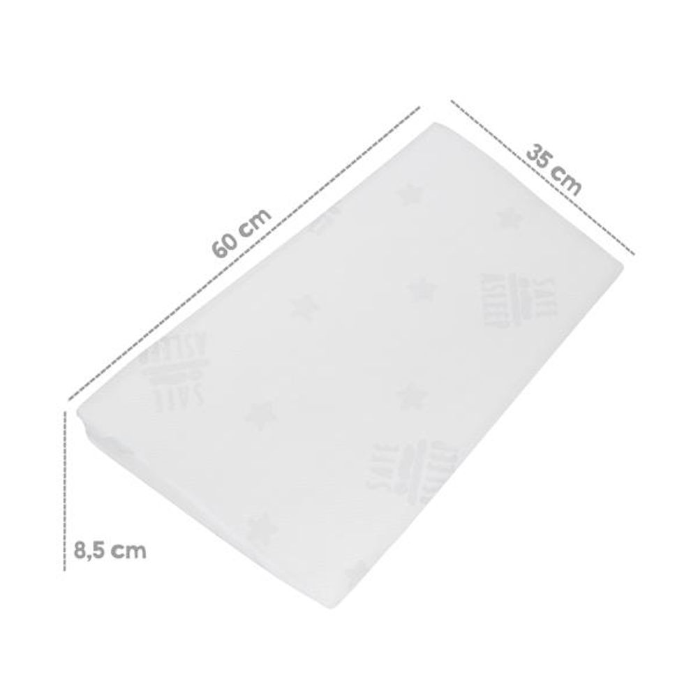 Roba Kids Jastuk od memorijske pjene Safe ASleep® 60x35x8,5 cm slika 3