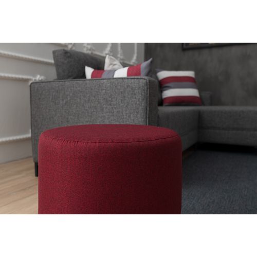 Atelier Del Sofa Tabure, Bordo crvena, Octo - Claret Red slika 5