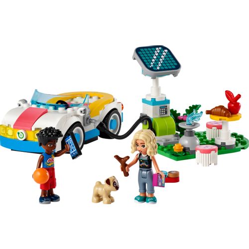 LEGO® FRIENDS 42609 Električni auto i punjač slika 5