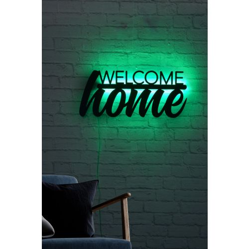 Wallity Dekorativna led rasvjeta Welcome Home - zeleno slika 3