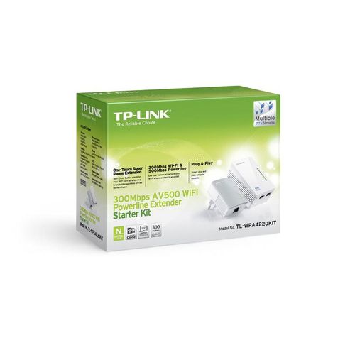 TP-Link TL-WPA4220KIT 300Mbps Wi-Fi Powerline Extender slika 1