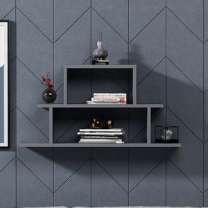 Pasific - Anthracite Anthracite Wall Shelf