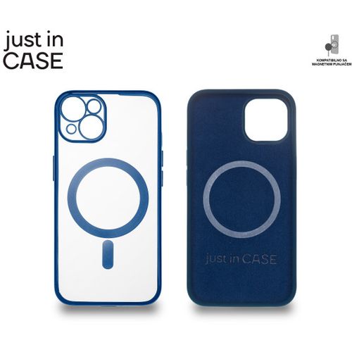 2u1 Extra case MAG MIX PLUS paket PLAVI za iPhone 13 slika 3