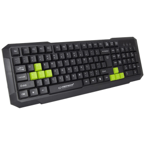 Esperanza Tastatura, gaming, USB, Aspis Green - EGK102G 