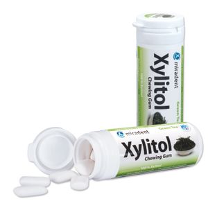 Miradent Xylitol Chewing gum GREEN TEA