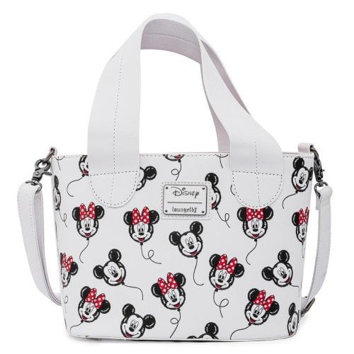 Loungefly Disney Mickey & Minnie Mouse Balloon Crossbody Bag slika 3