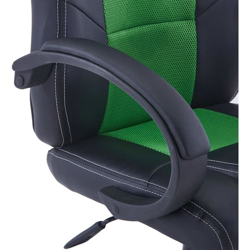 Igraća stolica od umjetne kože zelena slika 6