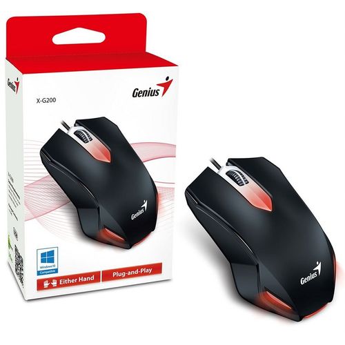 Genius Mouse X-G200, USB, BLACK slika 3