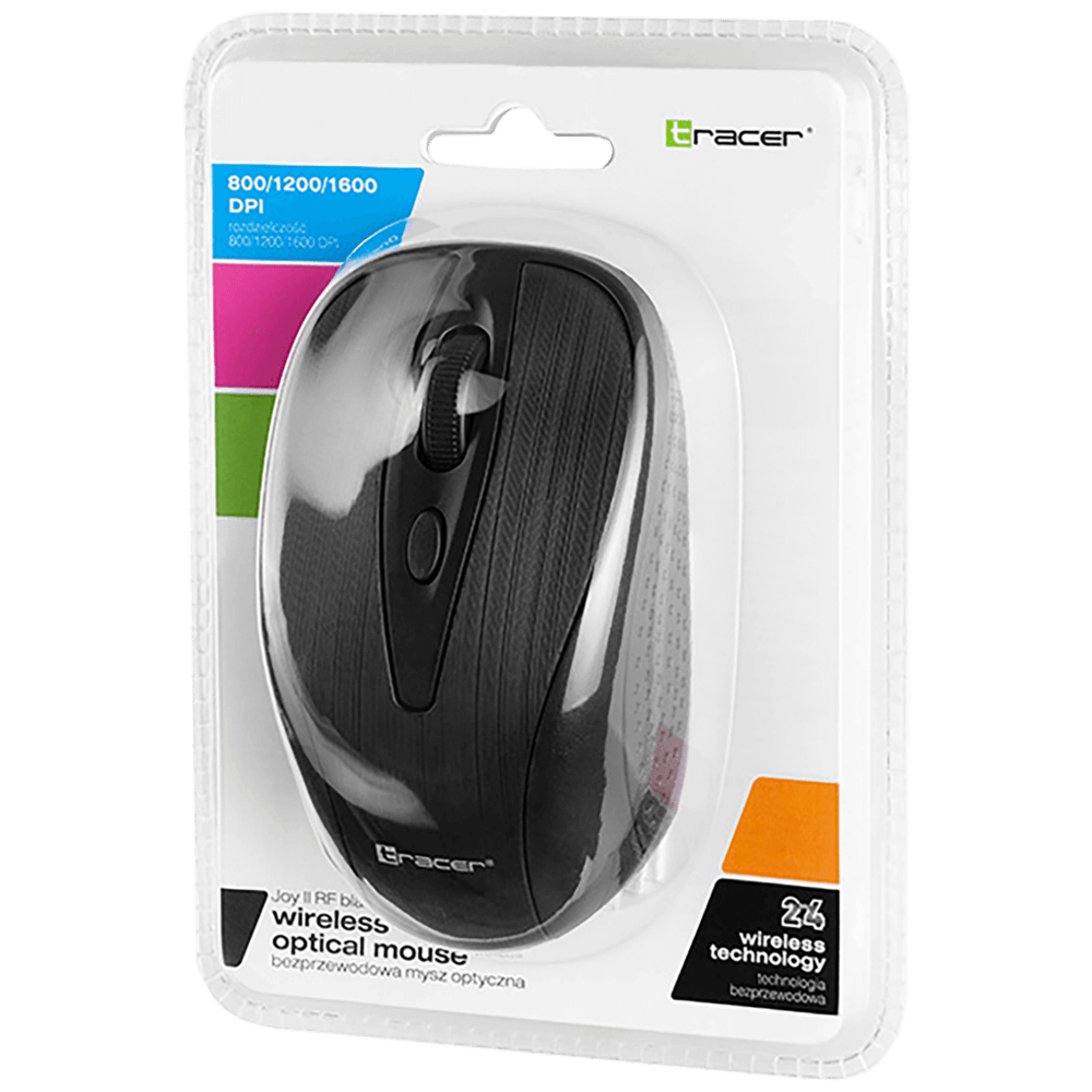 Tracer Miš bežični, 1600 dpi, 2.4 GHz, USB nano, Plug&amp;Play - MAUSE JOY II RF NANO USB slika 2