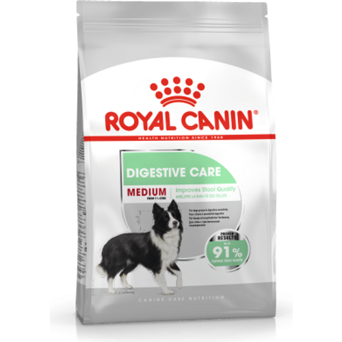 ROYAL CANIN CCN Medium Digestive Care, potpuna hrana za odrasle i starije pse srednje velikih pasmina (od 11 do 25 kg) - stariji od 12 mjeseci, skloni probavnim osjetljivostima, 12 kg slika 1