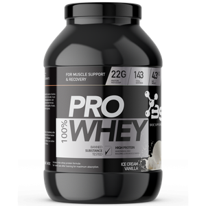 100% PRO WHEY 4.3KG BASIC SUPPLEMENTS -  Ice Cream Vanilla