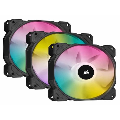 Corsair SP120 RGB ELITE/120mm x 25mm/RGB/crna Kuler za PC slika 1