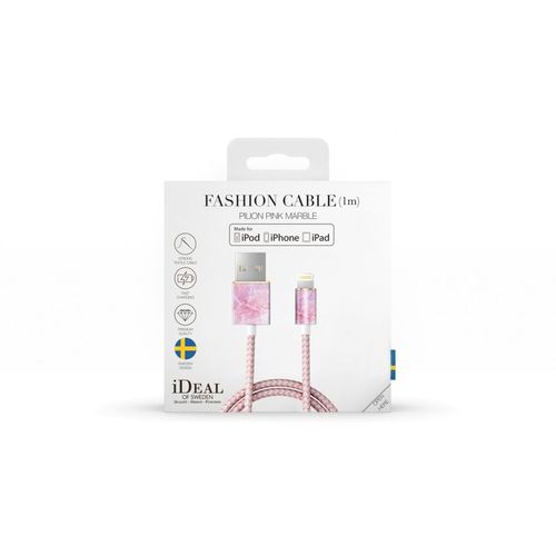 Kabel - Lightning to USB (1,00m) - Pilion Pink Marble slika 2