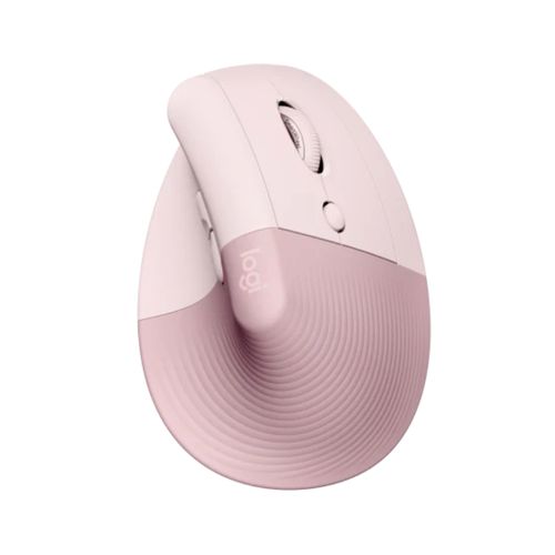 LOGITECH Lift Vertical Ergonomic Wireless miš roze slika 5