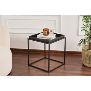 Kafa stol Shb-018 - Crni metalni stol