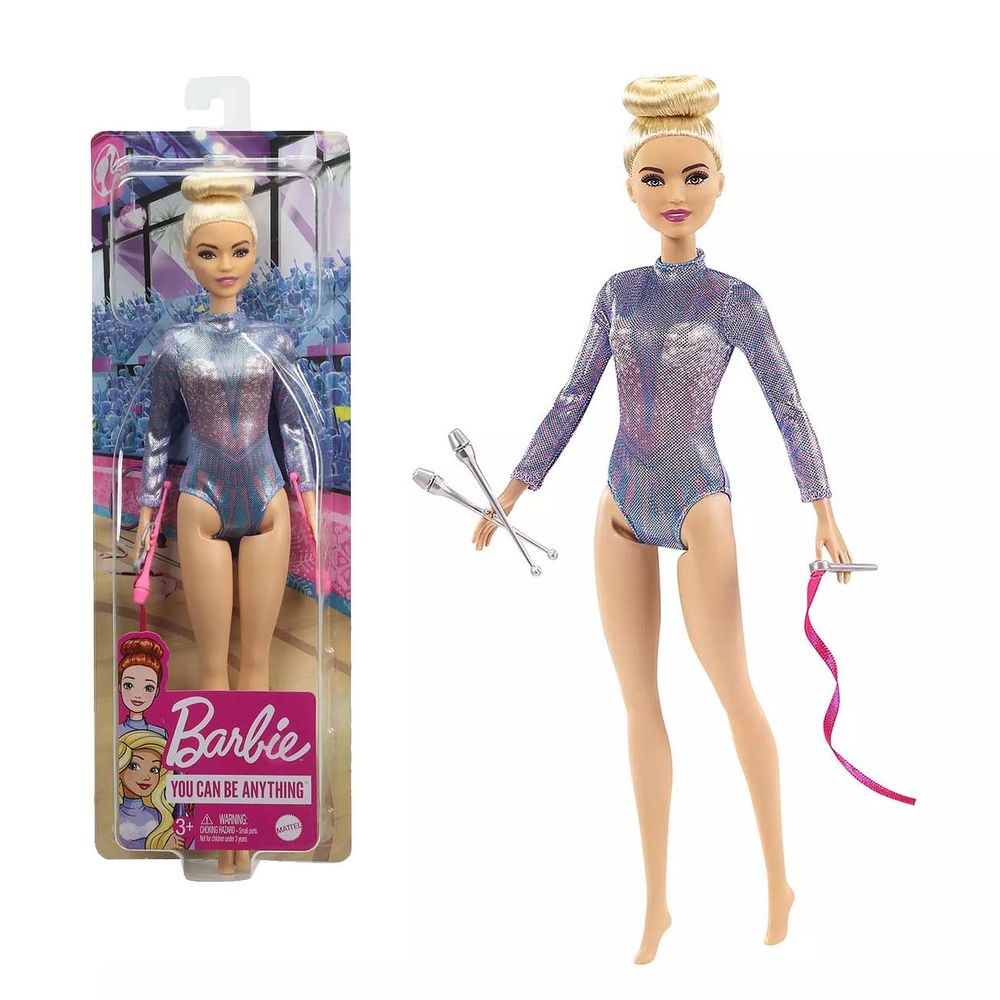 Barbie Lutka Gimnastičarka 30 cm slika 1