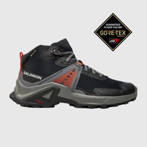 Dječja Obuća Salomon X Raise Mid Gore Tex Black slika 1