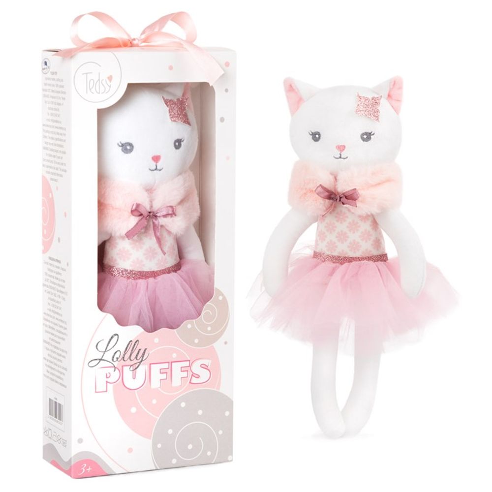 AMEK Plišana lutka Lolly Puffs Maca 32cm slika 2