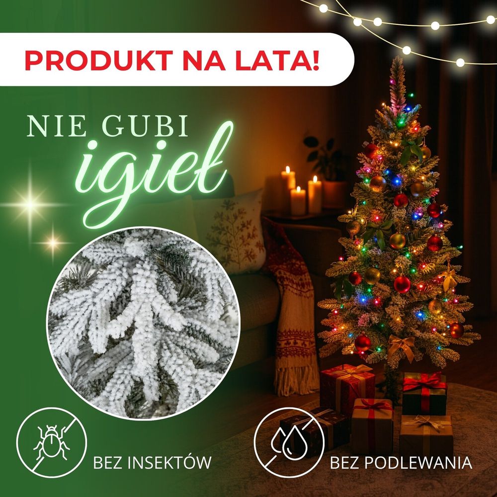 Ct0223 smreka prekrivena snijegom lux 150 cm slika 1