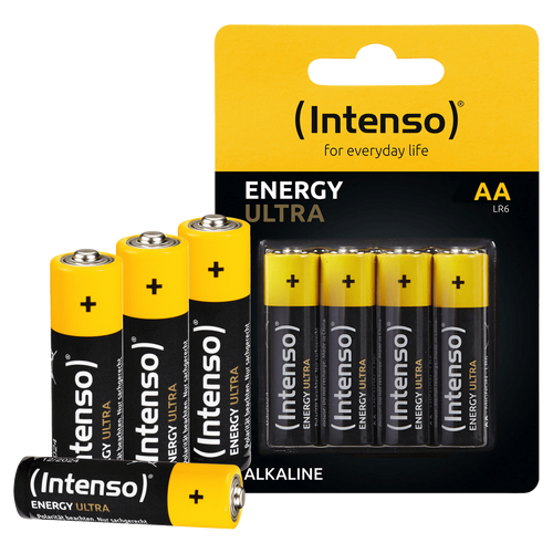 (Intenso) Baterija alkalna, AA LR6/4, 1,5 V, blister 4 kom - AA LR6/4 slika 3