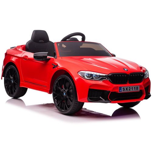 Licencirani BMW M5 DRIFT crveni - auto na akumulator slika 1