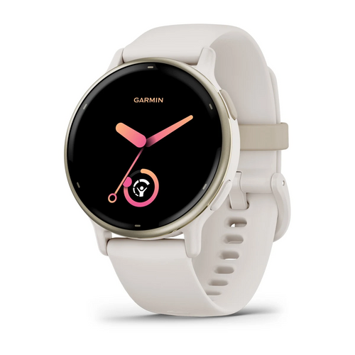 Garmin pametni sat vivoactive 5 Ivory Cream Gold slika 1