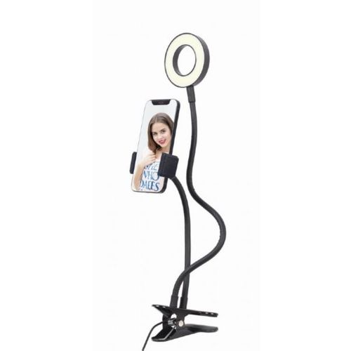 Gembird Selfie ring light with phone holder slika 1