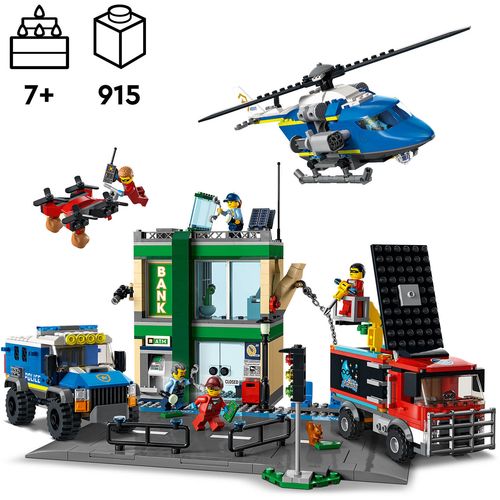 LEGO® CITY 60317 policijska potjera u banci slika 3