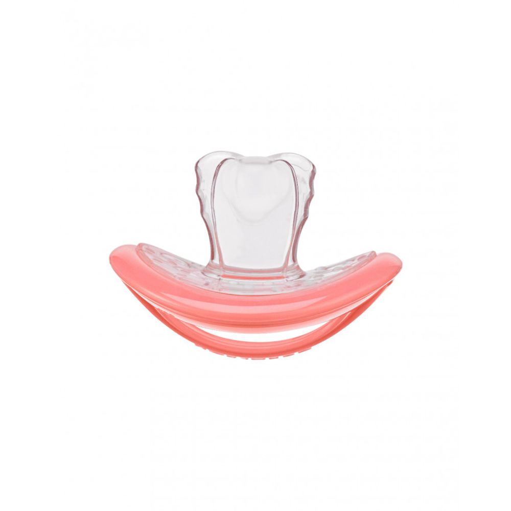 Curaprox Baby Ortodontska duda varalica V1 7-18mj (7-10kg) - Single Koral slika 2