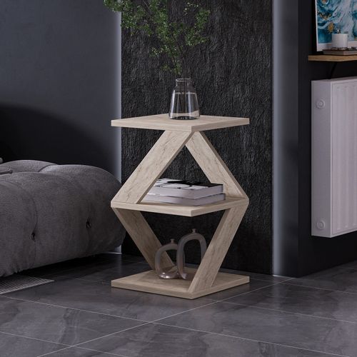 Albeni - Travertine Travertine Side Table slika 1