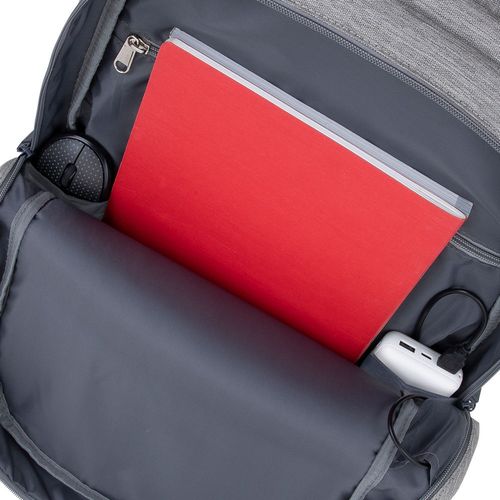 Ruksak RivaCase 17.3" Prater 7567 Grey/Dark Blue anti-theft laptop backpack slika 8