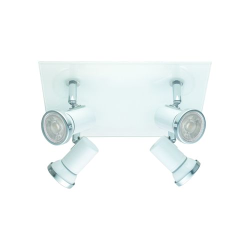 Eglo Tamara 1 reflektor/4, led, 4x3,3w, 4x240lm, ip44, krom/bijela  slika 1