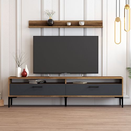 Woody Fashion TV jedinica, Istanbul - Walnut, Anthracite slika 1