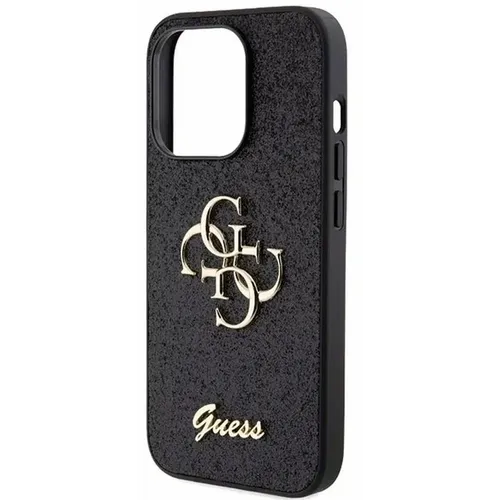 Original GUESS Hardcase GUHCP15XHG4SGK Case za iPhone 15 PRO MAX (Fixed Glitter Big 4G / crna) slika 2