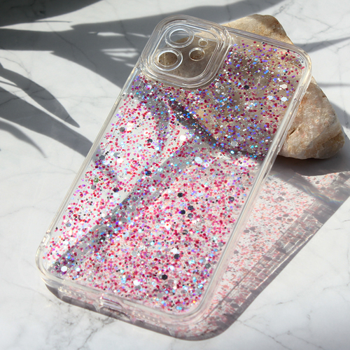 Maska Glitter za iPhone 11 6.1 ljubicasta slika 1