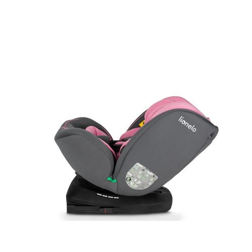 Lionelo i-Size autosjedalica Bastiaan, ISOFIX-360, 40-150cm, roza + ORGANIZATOR slika 6