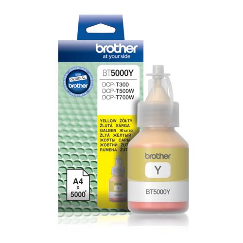 INK JET BROTHER BT5000Y RTS YELLOW 5K slika 1