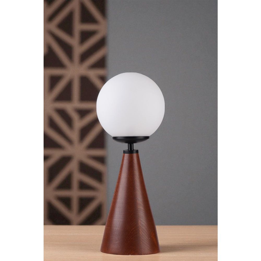 Lampa za sto 8899-1 u bijeloj, crnoj i orahovoj boji slika 2