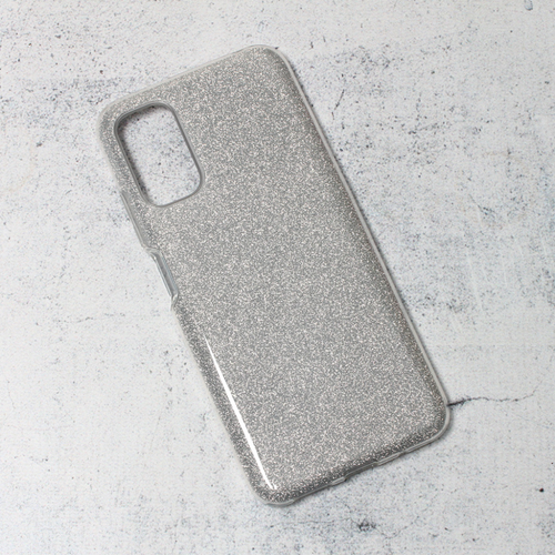 Torbica Crystal Dust za Xiaomi Redmi Note 10 5G srebrna slika 1