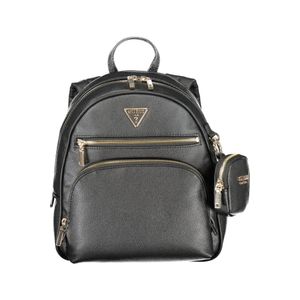 GUESS JEANS BLACK WOMEN'S BACKPACK